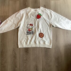 Sanrio Hello Kitty White Long Sleeve Tee with Brand New Without Tags